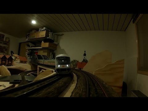 Marco's Modellbahn Teil 30 – 7 teiliger IC1 mit Steuerwagen und Schleiferumschaltung ist startklar!