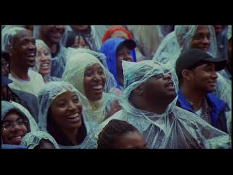 Wide trailer shot of the Quincy & Downing intersection with the Broken Angel House behind the stage