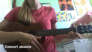 Video thumbnail for Luna Tattoo Concert Acoustic-Electric Ukulele Review!! by Devin Breann-Claire