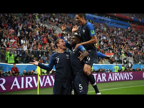 Umtiti goal vs  Belgian - World Cup 2018