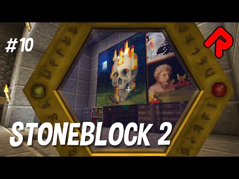 Randomise User: The Best Indie Games - Starting Thaumcraft in Stoneblock! | Minecraft FTB Stoneblock 2 ep 10