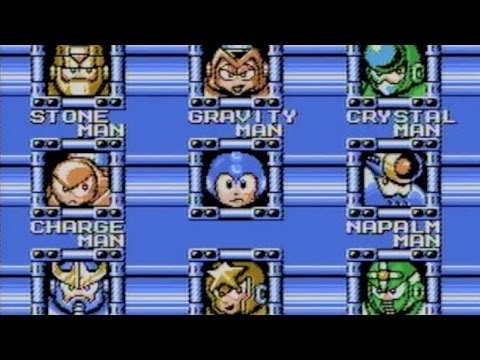 megaman 5 nes stage select