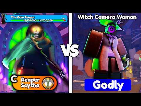 HALLOWEEN EVENT UPDATE 😱 NEW GODLY vs BOSS WAVE 🎃 - Roblox Toilet Tower Defense