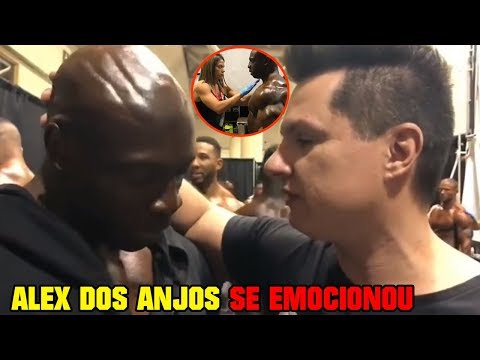 ALEX DOS ANJOS SE EMOCIONOU COM ISSO 😢