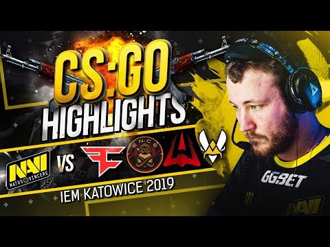 CSGO Highlights: NAVI vs FaZe, ENCE, AVANGAR, Vitality @ IEM Katowice 2019