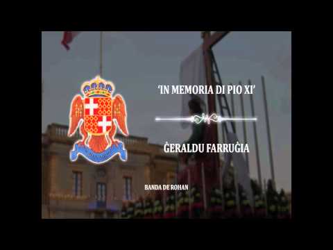 Marċi Funebri - In Memoria Di Pio XI (Ġeraldu Farrugia)