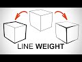 How to Draw with Line Weight