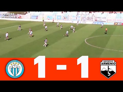 Argentino de Merlo 1-1 Deportivo Armenio | Primera División B | Fecha 12 (Clausura)
