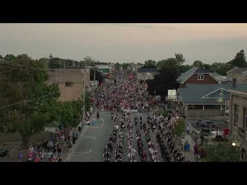 Kincardine Scottish Pipe Band Saturday Night Parade