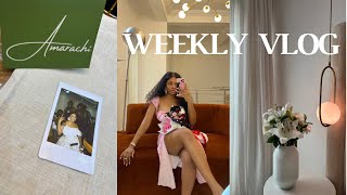 WEEKLY VLOG | ARRANGE MY FLOWERS WITH ME + WORK DAY + ATTEND AN EVENT WITH ME