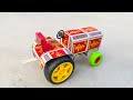 How To Make Matchbox Tractor At Home Tractor Ki Video Matchbox Toy