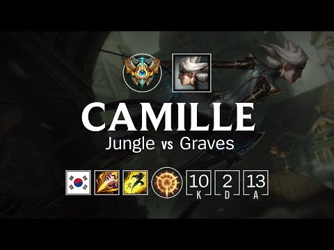 Camille Jungle vs Graves - KR Challenger Patch 8.11