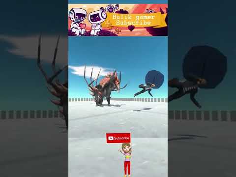 Alien Gorgon Gene vs Coward Cole  #animalrevoltbattle #arbs #shorts