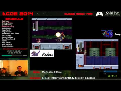 AGDE 2014 - Mega Man X Race (KreichJR & LobosJR)