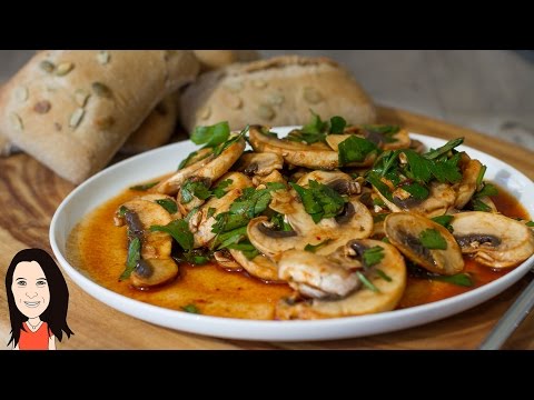 Overnight Savory Breakfast Mushrooms - Easy No Cook Vegan Breakfast Recipe!