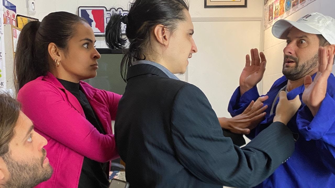 They went to a job interview not knowing it was a trap