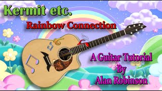 How to Play: Rainbow Connection By Kermit etc. (simplified for beginners - no key change)