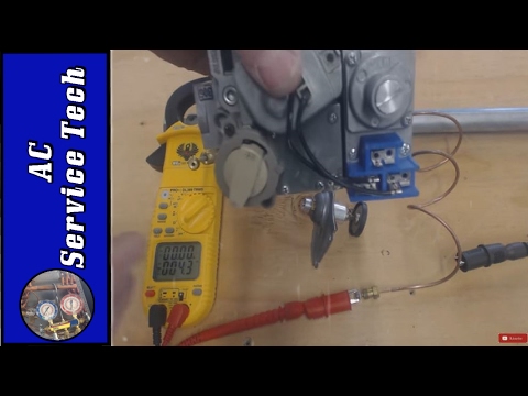 How a Combination Gas Valve and Thermocouple Work!