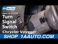 How To Install Replace Turn Signal Switch Dodge ...