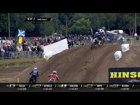 Van der Vlist vs Van de Ven | WMX Race 2 | MXGP of Flanders 2021 #motocross