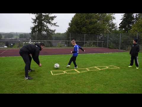 Techniktraining Fussball | Passspiel, Handlungsschnelligkeit, Torschuss