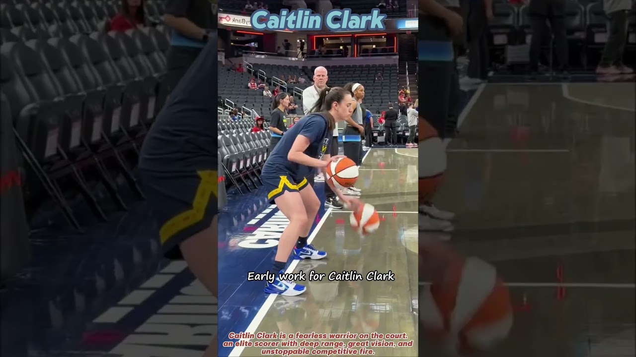 Caitlin Clark,you are a brave warrior.#caitlinclark #caitlin #clark #wnba #basketball