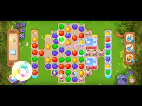 Gardenscapes level 1857 HD