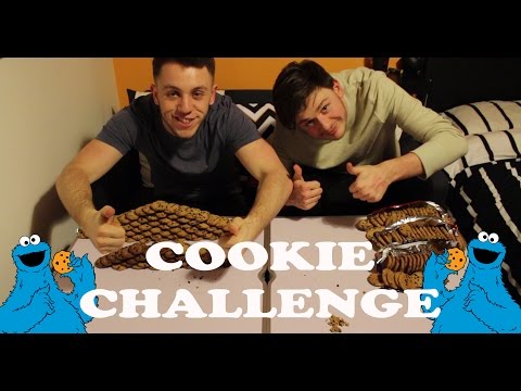 2 MEN VS 200 COOKIES CHALLENGE (DO NOT ATTEMPT)