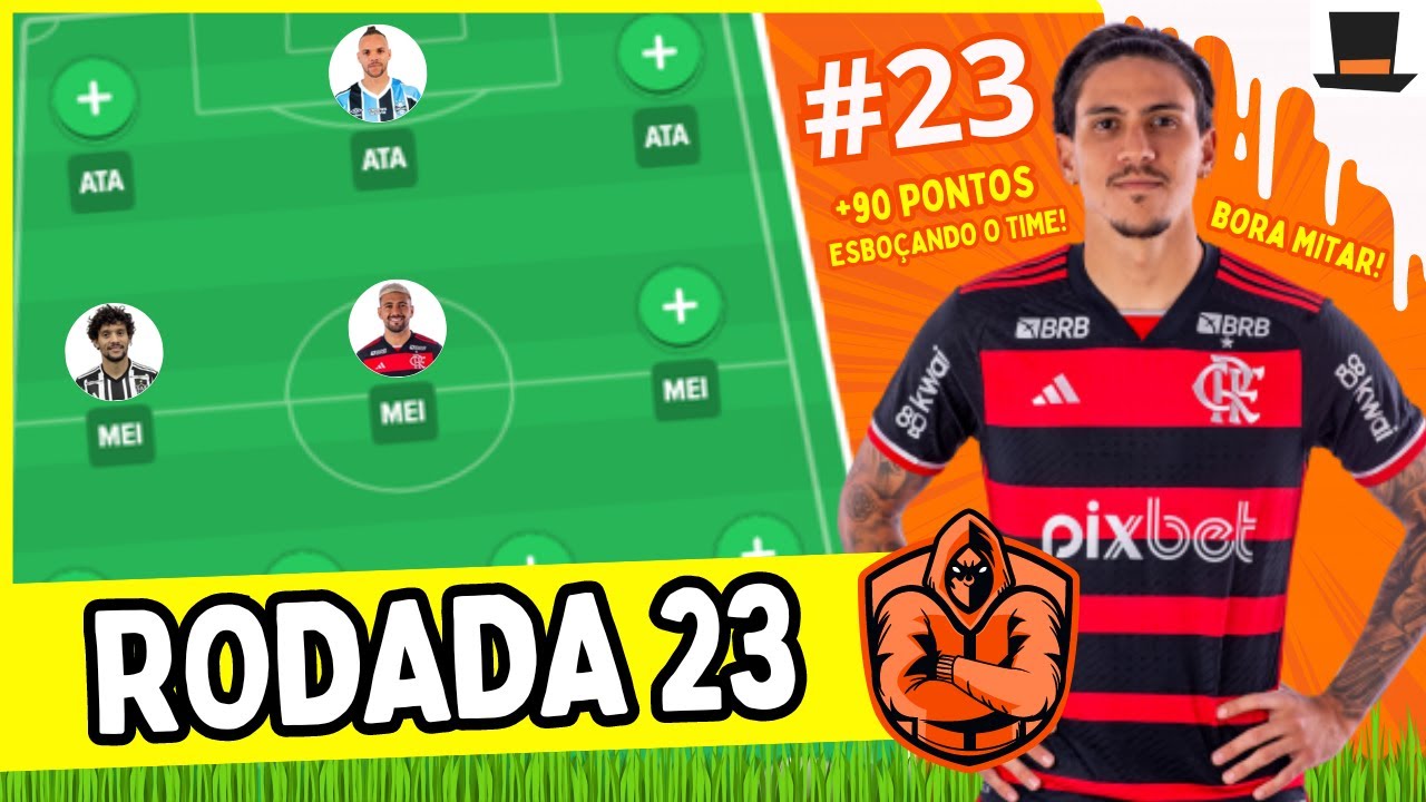 RODADA #23 - CARTOLA FC 2024 | TIME PRA MITAR
