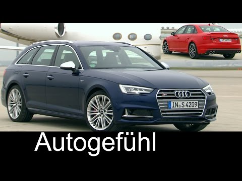 Audi S4 Limousine & Audi S4 Avant Sound/Exterior/Interior new neu