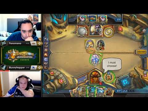 Fenomeno vs Bunnyhoppor - Hearthstone Grandmasters Europe S2 2019 - Week 5
