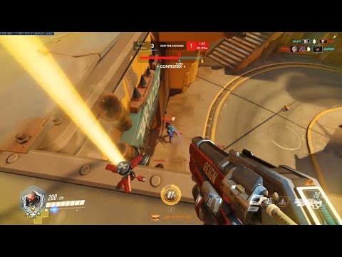Overwatch Dafran The Most Agressive Tracking DPS Gameplay Ever -Tracer & Soldier-