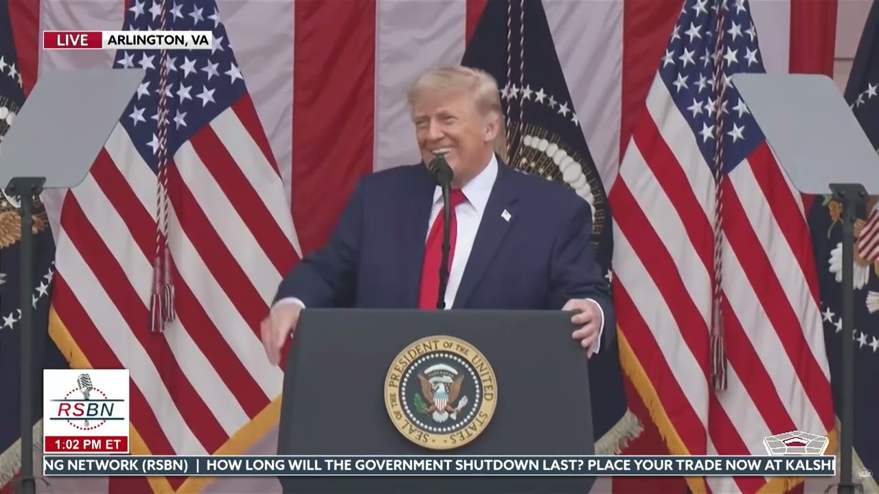 WATCH: President Trump Recounts Battles & Heroes Who Shaped America - 05/25/26