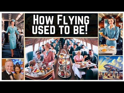 A Fascinating Look at The Golden Age of Flying: 1950s and '60s!