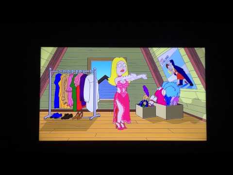American Dad - Francine Drops Roger ( Francine you stupid bitch ! )