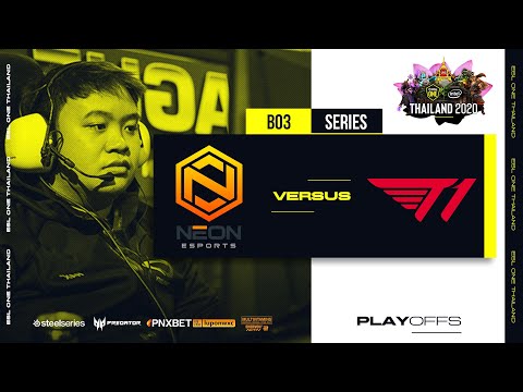 T1 vs Neon Esports Game 1 (BO3) | ESL One Thailand 2020: Asia Playoffs