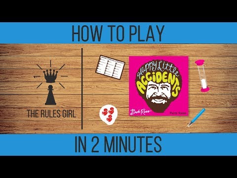 How to Play Bob Ross: Happy Little Accidents in 2 Minutes - The Rules Girl
