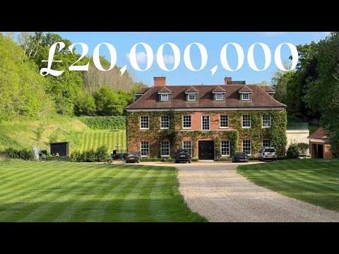 £20,000,000 English mansion with 26 acres. Radlett, Hertfordshire. Damion Merry. LPP.