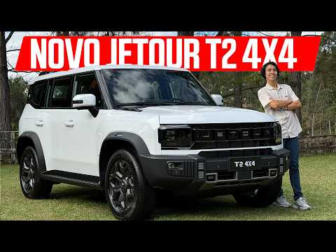 Jetour T2 4×4 chega com 597 cv e quer brigar com GWM Tank 300