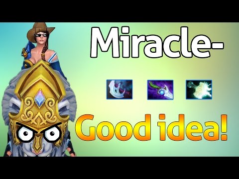 Miracle- Dota 2 : Guide - Professional Mirana - [Mid-lane] Nightmare is when u against miracle-