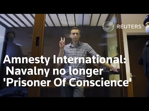 大赦國際撤銷納瓦尼的地位。 (Amnesty International revokes Navalny's status)