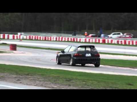 Michał Zalewski - Honda Civic HK RACING - SuperOES 4 Runda  Tor Kielce 16-04-2016
