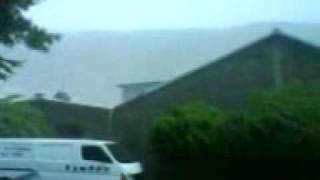 preview picture of video 'huracan jimena Santa Rosalia (noticiero de calle 5) 2'