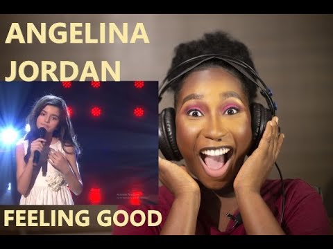 She amazes EVERY. TIME! | Angelina Jordan - Feeling Good (LIVE on The Stream Gir Tilbake) [REACTION]
