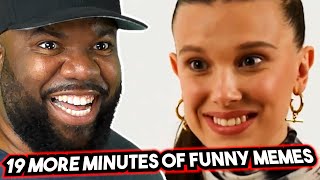 19 More Minutes of FUNNY memes REACTION - NemRaps Try Not to laugh 369