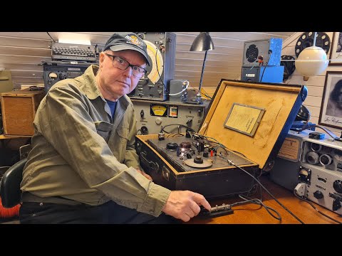 WW2, MILORG AGENT RADIO - OLGA