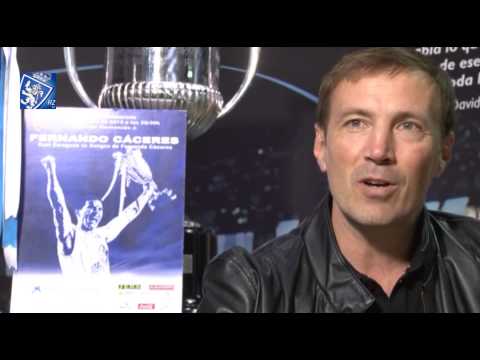 #HomenajeACáceres - Alberto Belsué habla sobre el 'Negro' 8/11/2013