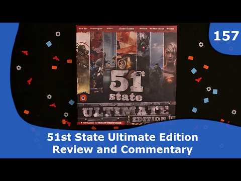 Review and Commentary of 51st State (base game)