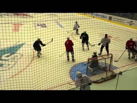 Pirati Chomutov, prvni trenink na lede 22/7/2012