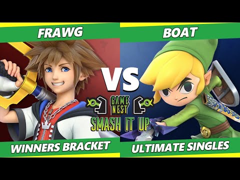 Smash It Up 32 - Frawg (Sora) Vs. Boat (Toon Link) SSBU Ultimate Tournament